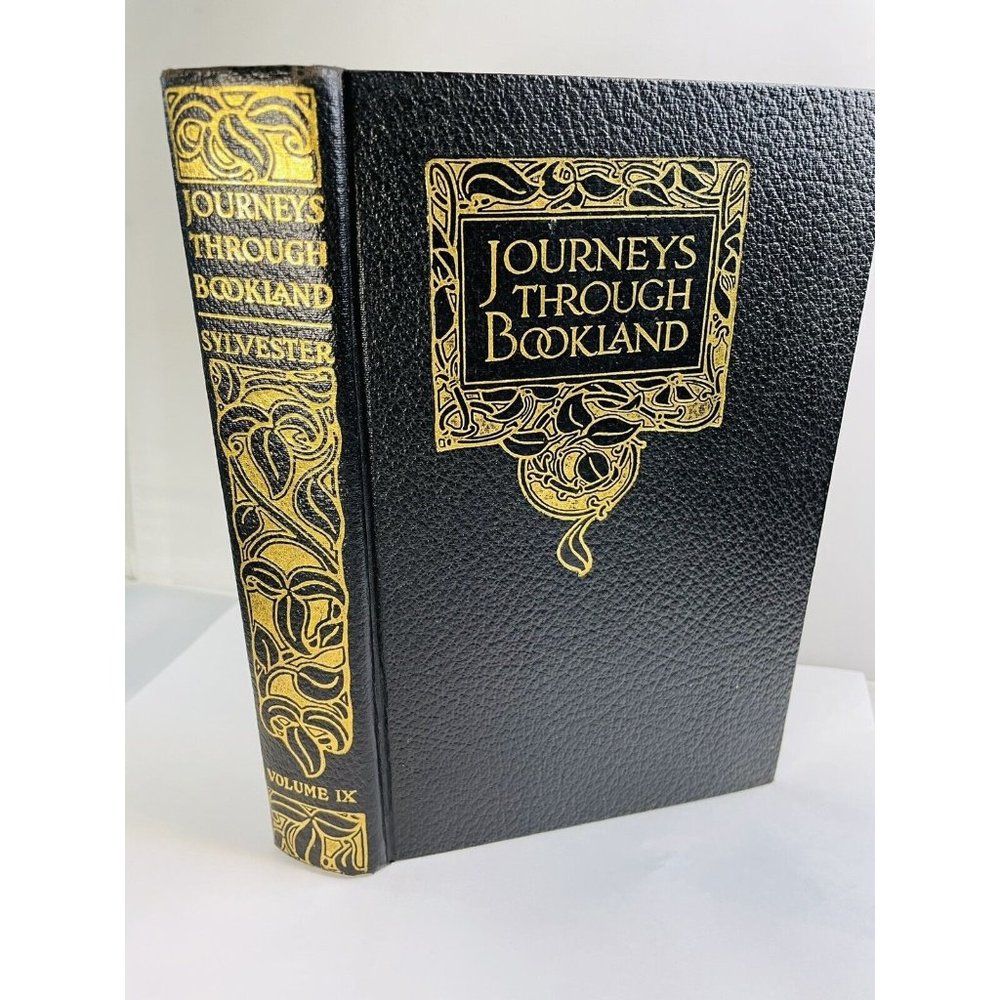 Journeys Through Bookland Vol 9 Antique 1909 Hardcover Book Charles H Sylvester